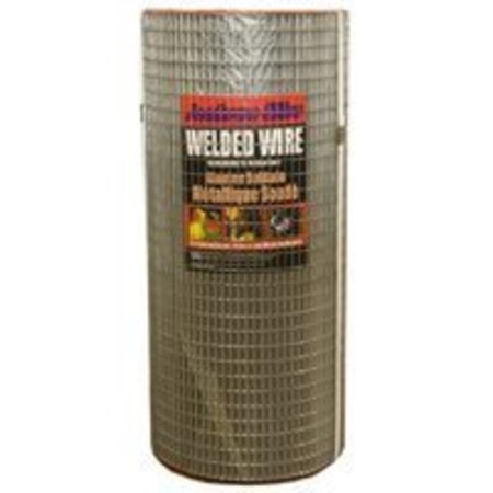 JACKSON WIRE Jackson Wire 10081514 Welded Garden Fence, 16 ga, 10 ft L, 24 in H, Galvanized 10081514